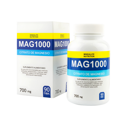 MAG 1000 (CITRATO DE MAGNESIO)
