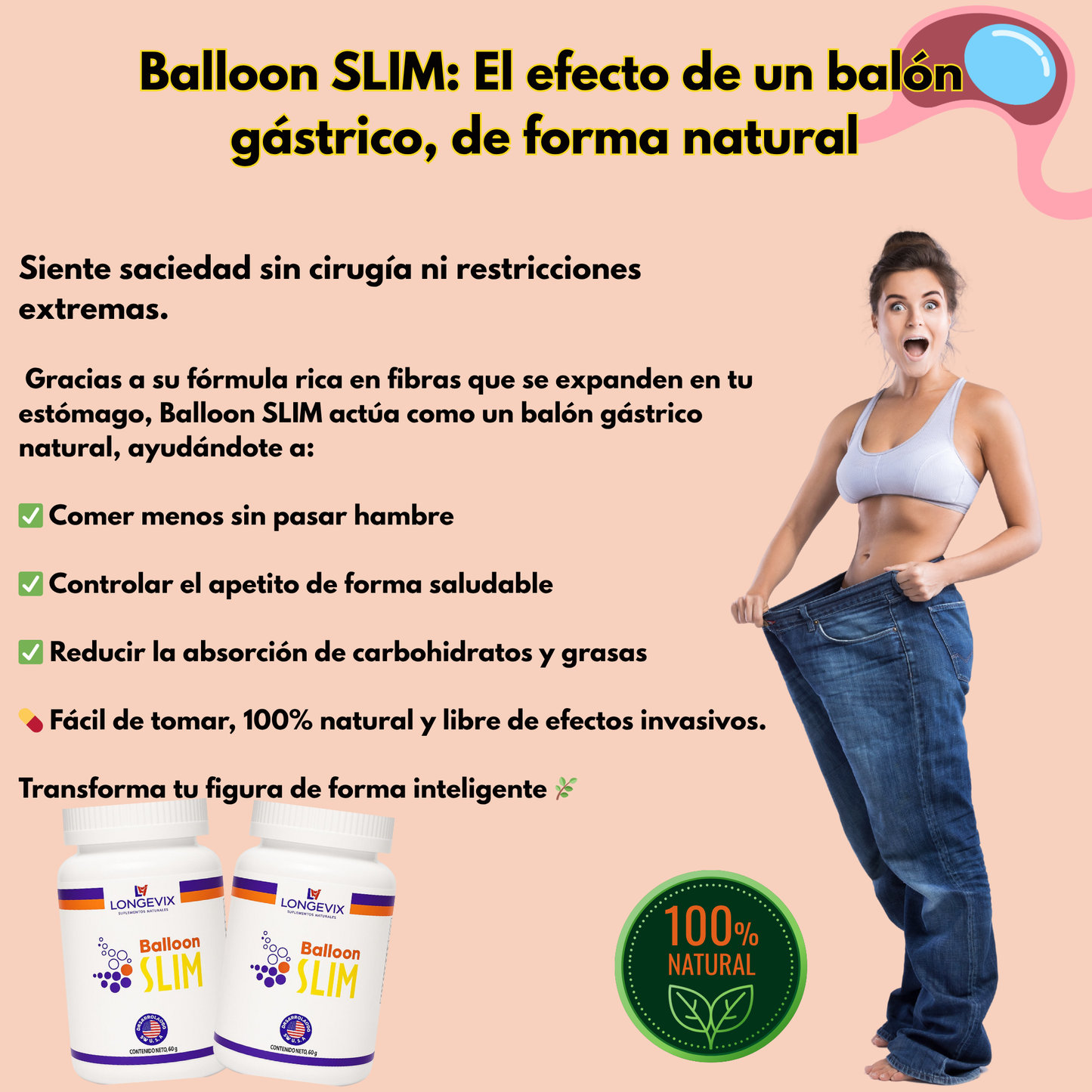Balloon slim Longevix 60 caps